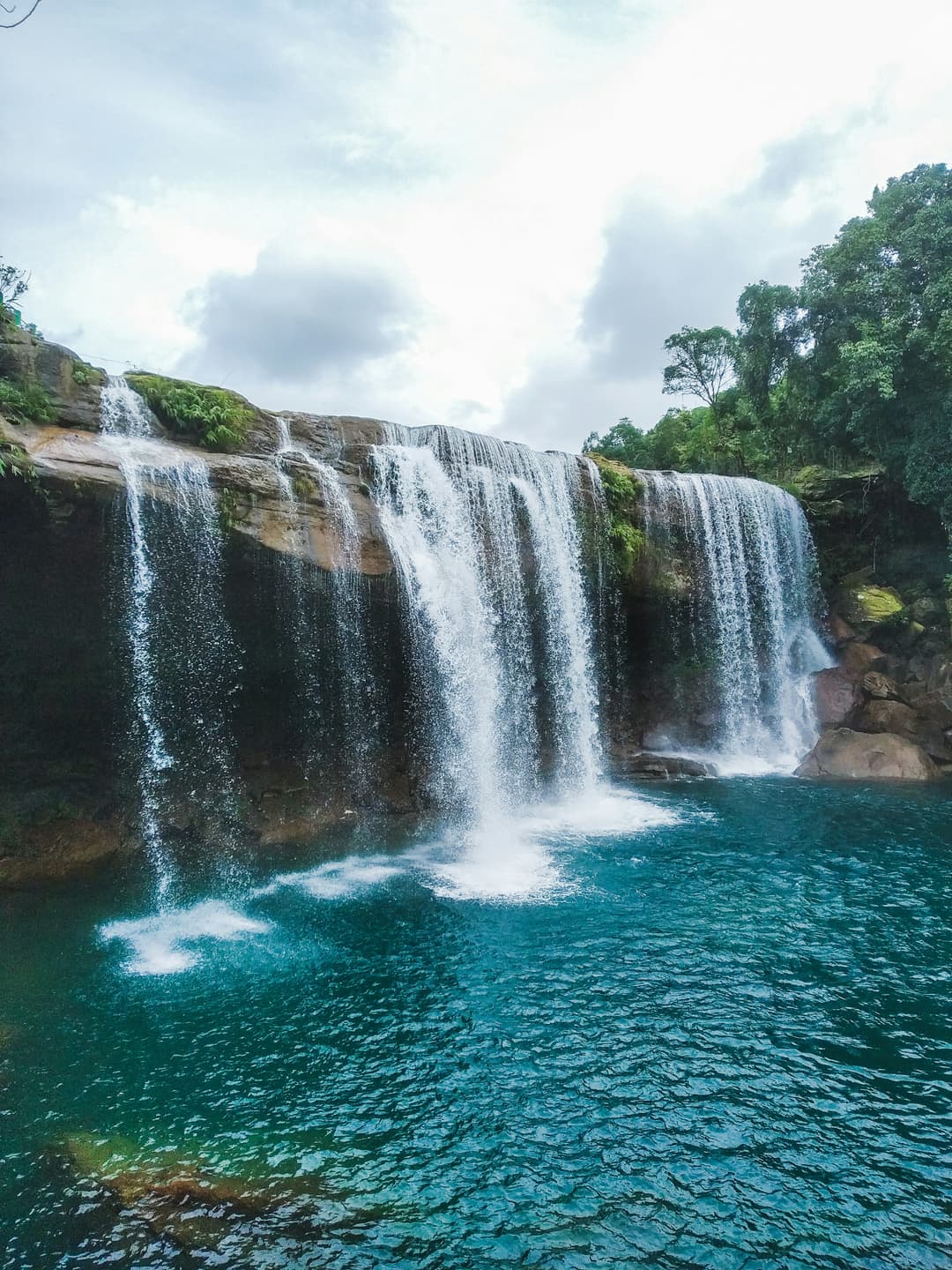 Waterfall view in Northeast India
